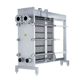 Rising Film Gasketed  Electric Plate Heat Exchanger Low Energy Consumption