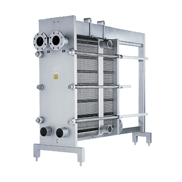 Rising Film Gasketed  Electric Plate Heat Exchanger Low Energy Consumption